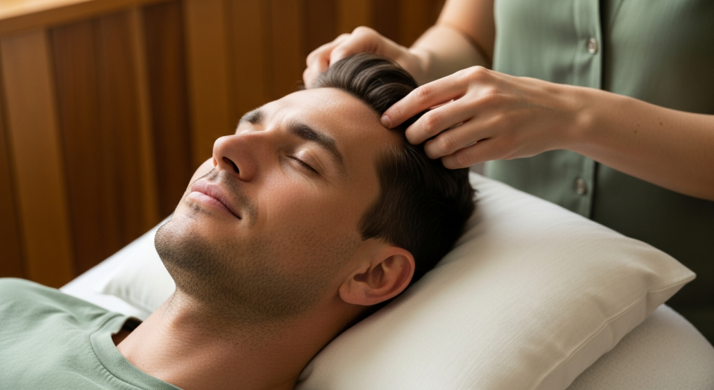 Head Spa ritual za muškarce — masaža vlasišta